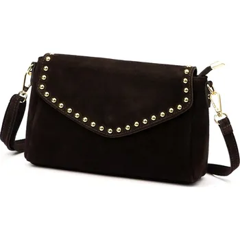 Kožená kabelka Luka hnědá KZ2260040