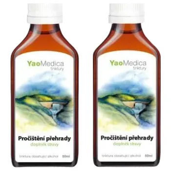2x YaoMedica Pročištění přehrady 100 ml (Posiluje, Uvolňuje)