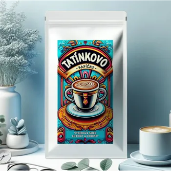 Káva Ahome CZ Exkluzivní Tatínkovo kafíčko modré