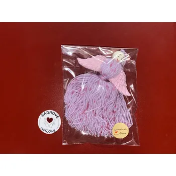 Vánoční dekorace HandMade by VeJa Anděl/andělka se sádrovými křídly č. 13