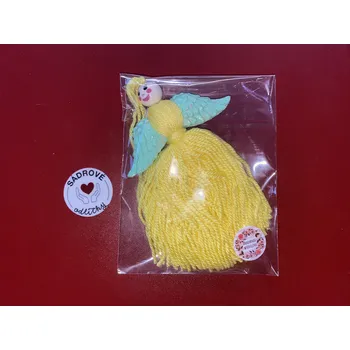 Vánoční dekorace HandMade by VeJa Anděl/andělka se sádrovými křídly č.3