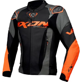 Moto bunda Kožená bunda IXON VORTEX 3 orange 1111 Velikost: M