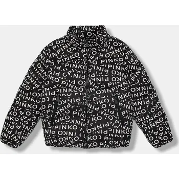 Chlapecká bunda Dětská bunda Pinko černá barva, KFGB013.C.NY023 99X, vel. 140
