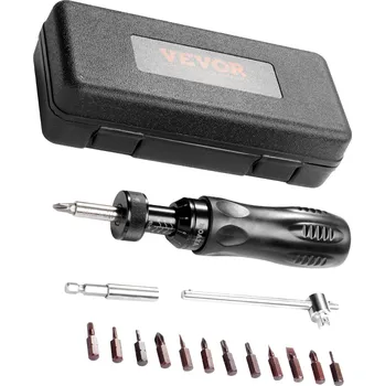 Dílna Vevor Nastavitelný momentový šroubovák 1/4" rozsah 1,1–7,9 Nm krok 0,1 Nm