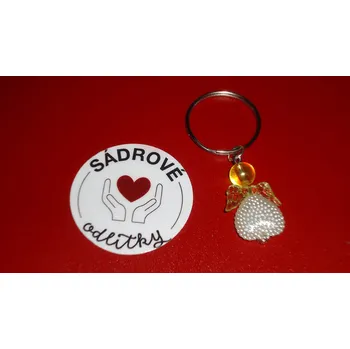 HandMade by VeJa Přívěšek - andílek pro štěstí/radost č.267