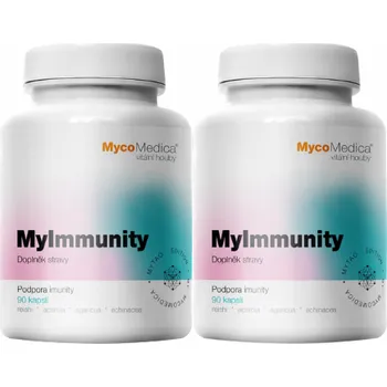 2x MycoMedica MyImmunity 180 cps. (Podpora imunity)