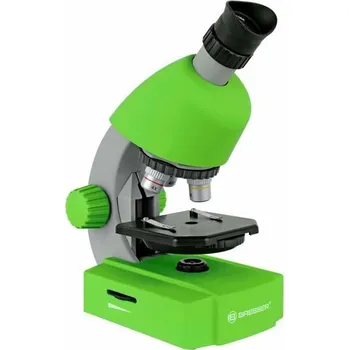 Bresser Junior 40x-640x Microscope, green