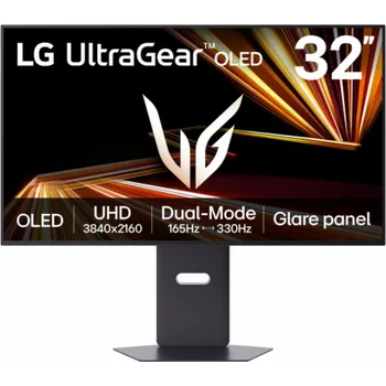 Monitor LG UltraGear/32GX850A-B/32"/OLED/4K UHD/165Hz/0,03ms/Černá/2R