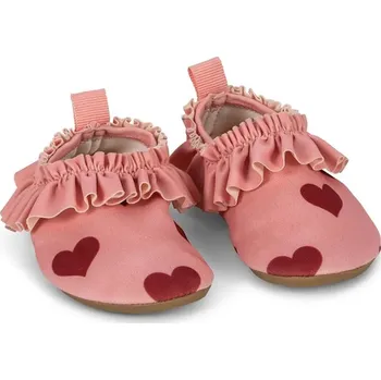 Chlapecké sandály Dětské boty do vody Konges Sløjd MERLE FRILL SWIM SHOES růžová barva, KS103347 30X, vel. 26/27