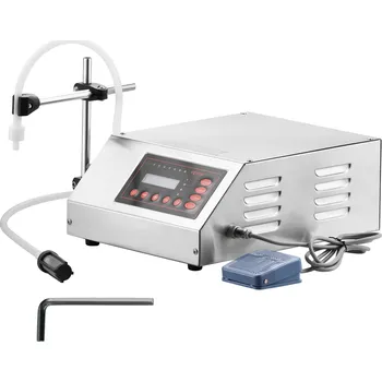 Vevor Automatický čerpadlový plnící stroj na kapaliny 2–3500 ml s lcd