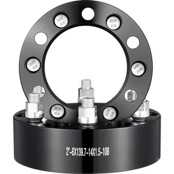 Alu kolo Vevor Podložky kol tloušťka 2" rozteč 6×5.5" 108 mm středové m14×1.5 4 ks