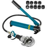 Vevor Hydraulické lisovací kleště 6 t, ve 12-28 mm, th 16-32 mm, 360° hlava