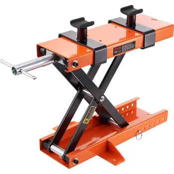 zvedák Vevor Nůžkový zdvihák pro motocykly a ATV, nosnost 499,5 kg, se sedlem