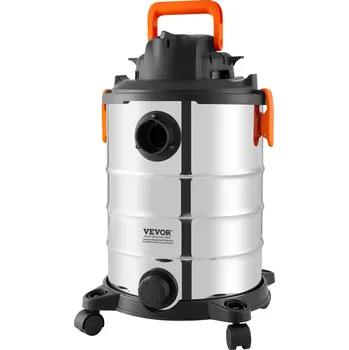 Průmyslový vysavač Vevor Mokro-suchý vysavač 8 gallon 6 peak hp s foukačem a 2-in-1 hubicí