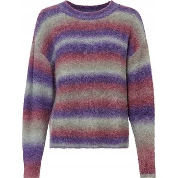 Dámský svetr Bonprix dámský svetr fialový klasický délka do boků velikost 40