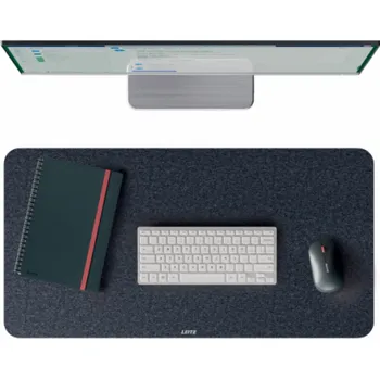 Stolní podložka LEITZ podložka na stůl 36x70 cm šedá