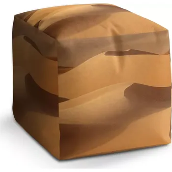 Taburet Sablio Taburet Cube Písečné duny: 40x40x40 cm