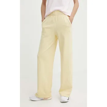 Bavlněné tepláky adidas Originals IR6020 žlutá 11X, vel. S