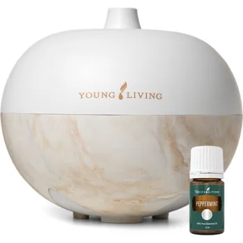 Aroma difuzér Young living Bezdrátový difuzér Aromaglobe + Máta peprná 5 ml
