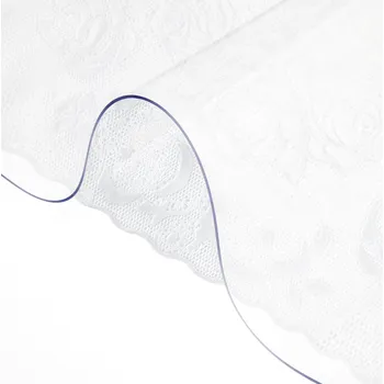 Stolní podložka Vevor Plastová průhledná podložka na stůl 24×60 inch, 1.5 mm obdélníková