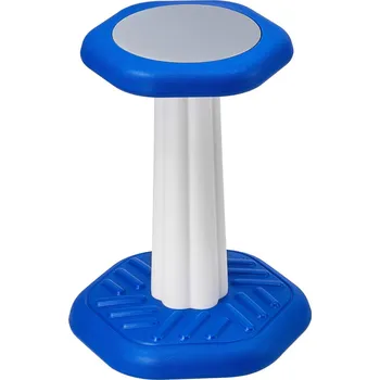 Vevor Dětská houpací židle wobble s pěnovým sedákem, pro 7–14, modrá