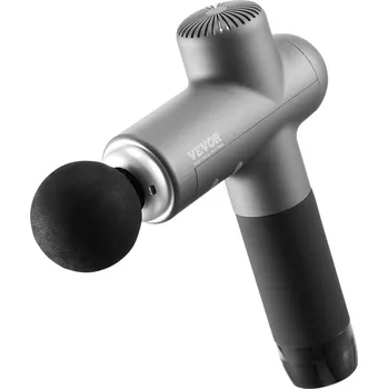 Masážní přístroj Vevor Masážní pistole na svaly a bolest, 8 rychlostí, 6 hlavic, 24V 2500mAh