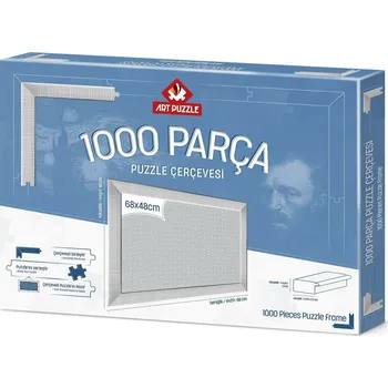 Příslušenství k puzzle ART PUZZLE Rám na puzzle 68x48cm White (14619)