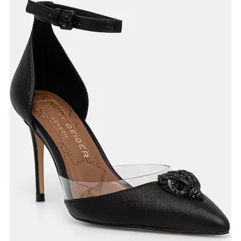 Dámské lodičky Lodičky Kurt Geiger London Belgravia Vinyl High 3955700999.BLACK černá 99X, EUR 40
