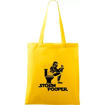 SW - Storm pooper - Taška bavlněná - 42 x 38 cm ( Žlutá )