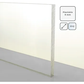 Plexisklo Plexisklo 8mm Rozměr desky: 1020x3050mm
