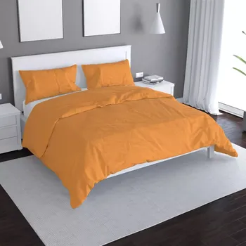 Povlečení Sablio Povlečení Mandarinková - 140x220 / 90x70