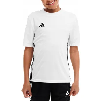 Chlapecké tričko Dětské tričko adidas Tabela 23 Jersey bílé H44534 velikost 152 cm