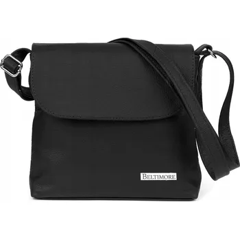 Kabelka Beltimore kabelka přes rameno přírodní kůže černá