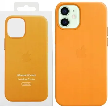 Pouzdro na mobilní telefon Zadní Kryt Apple pro Apple iPhone 12 mini oranžový