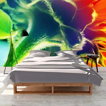 Tapeta Sablio Tapeta Duhová květina - 125x75 cm