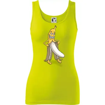 Dámské tričko Úchylný banán (Hana-creative) - Dámské tílko - XL ( Limetková )