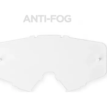 Motocyklové brýle PITCHA sklo Savage Anti-Fog Lens Pins Clear