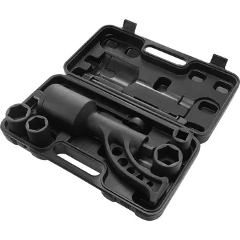 Vevor Sada násobovače momentu 1:64, 6800N.m, 1", 4 hlavice, s kufříkem