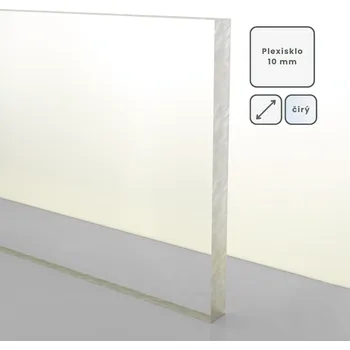 Plexisklo Plexisklo 10mm Rozměr desky: 1020x1520mm