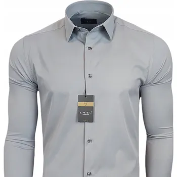 Pánská košile LAVIER pánská košile slim střih dlouhý rukáv bavlna velikost S