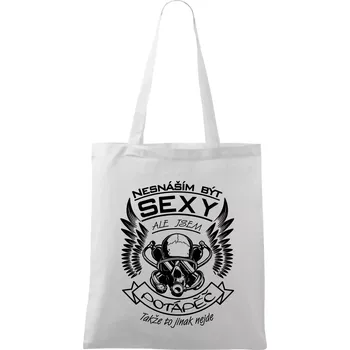 Nesnáším být sexy - potápěč - Taška bavlněná - 42 x 38 cm ( Bílá )