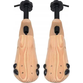 Pracovní obuv Dřevěné napínáky bot, rozpínáky 2 kusy, velikost 42-46, BOROVICE, nastavitelné