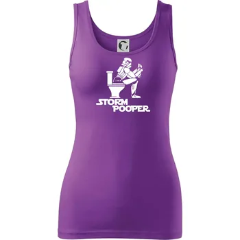 Dámské tričko SW - Storm pooper - Dámské tílko - XL ( Fialová )