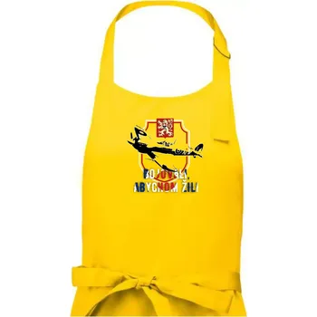 Kuchyňská zástěra ERB bojovali, abychom žili - Dámská zástěra na vaření - Univerzální velikost ( Žlutá )