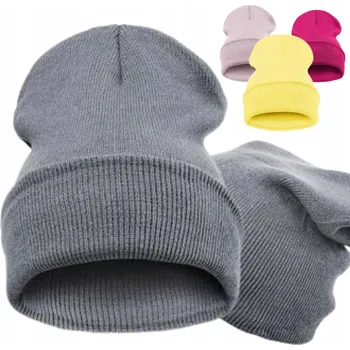Čepice Čepice SMERFETKA BEANIE DVOUVRSTVÁ MĚKOUČKÁ HIT