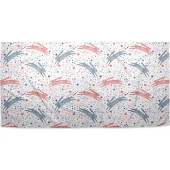 Osuška Sablio Ručník Folklórní zajíčci - 50x100 cm