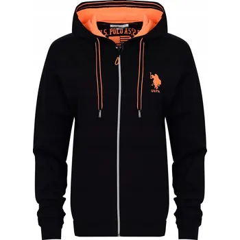 Dámská mikina U.S. POLO ASSN. - DÁMSKÁ TEPLÁKOVÁ MIKINA ARDE 162 65307 52319 199 černá