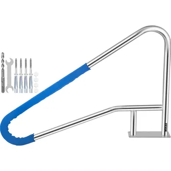 Vevor Madlo do bazénu 54×36" nerez 304 nosnost 250 lbs modrý návlek
