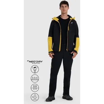 Pánská bunda Softshellová bunda s větruodolnou membránou 8000 pánská 4F 4FRAW25TSOFM506-71S pánské M