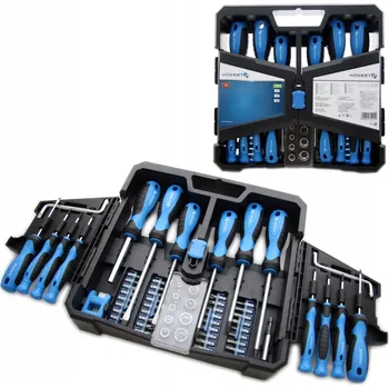 Šroubovák Sada šroubováků Hoegert Technik HT1S105, 63 dílů